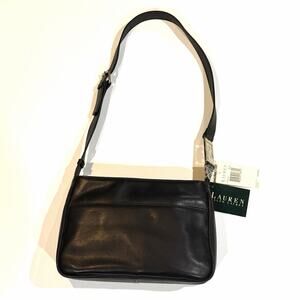 Vintage Lauren Ralph Lauren Rare Black Purse Handbag Bag Monogram NWT New